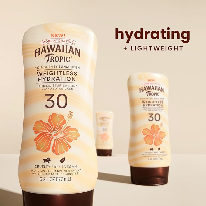 Hawaiian Tropic Silk Hydration Weightless Sunscreen SPF 30