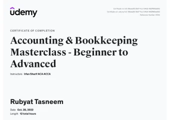 Accounting & Bookkeeping Masterclass - Beginner to Advanced